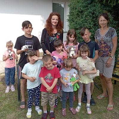 Evakuierung eines Kinderheims in der Ukraine
