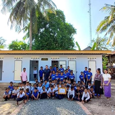New lavatory facilities for Primary School in Cambodia